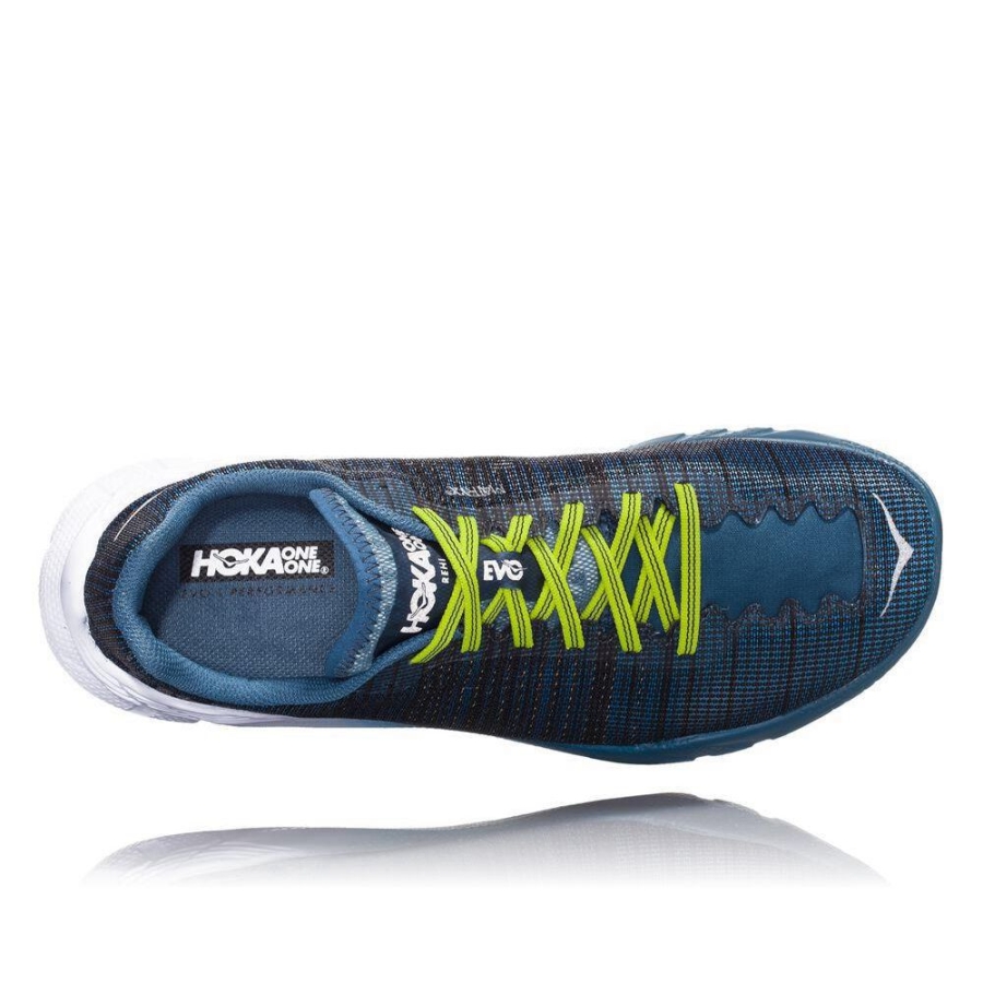 Blue Hoka EVO Rehi Men's Road Running Shoes | USA93TEBX