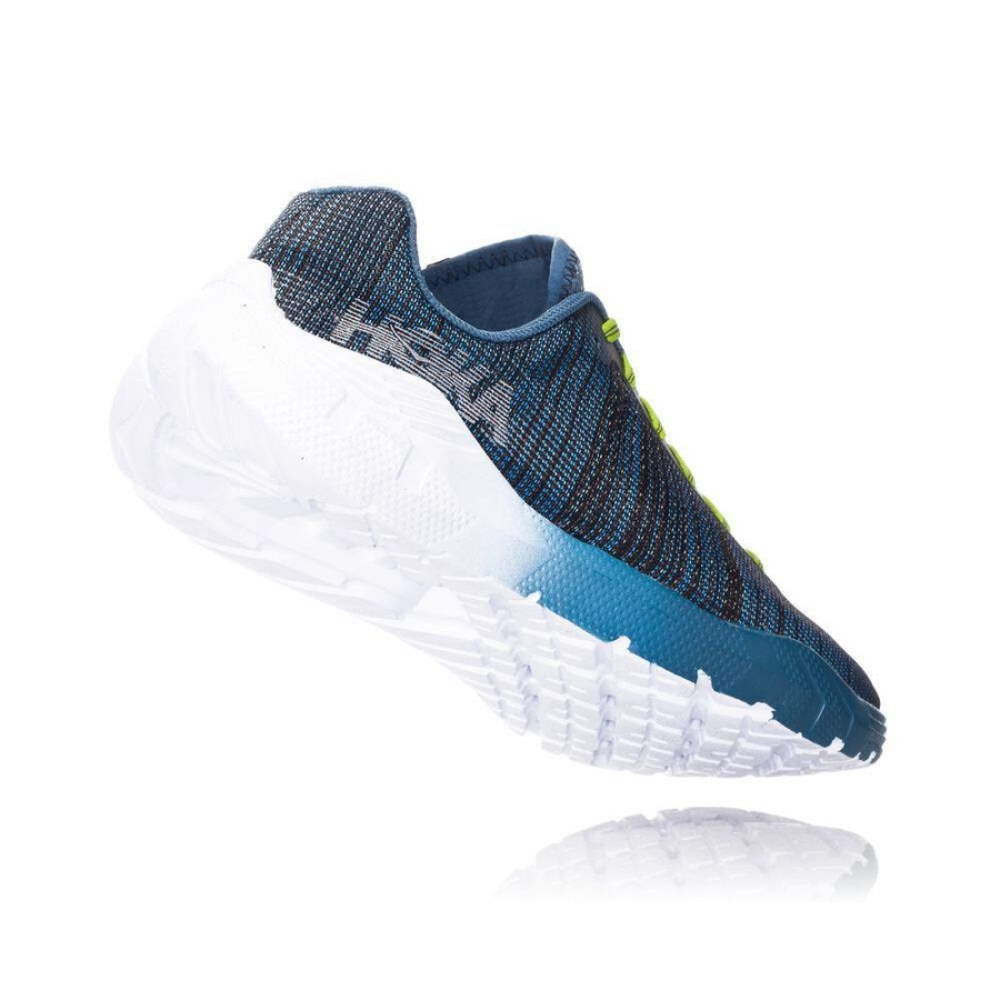 Blue Hoka EVO Rehi Men's Sneakers | USA45OHNV