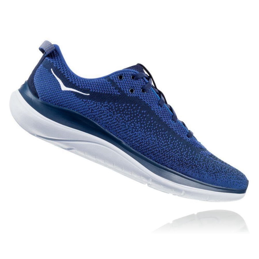 Blue Hoka Hupana Flow Men's Road Running Shoes | USA92EYSB