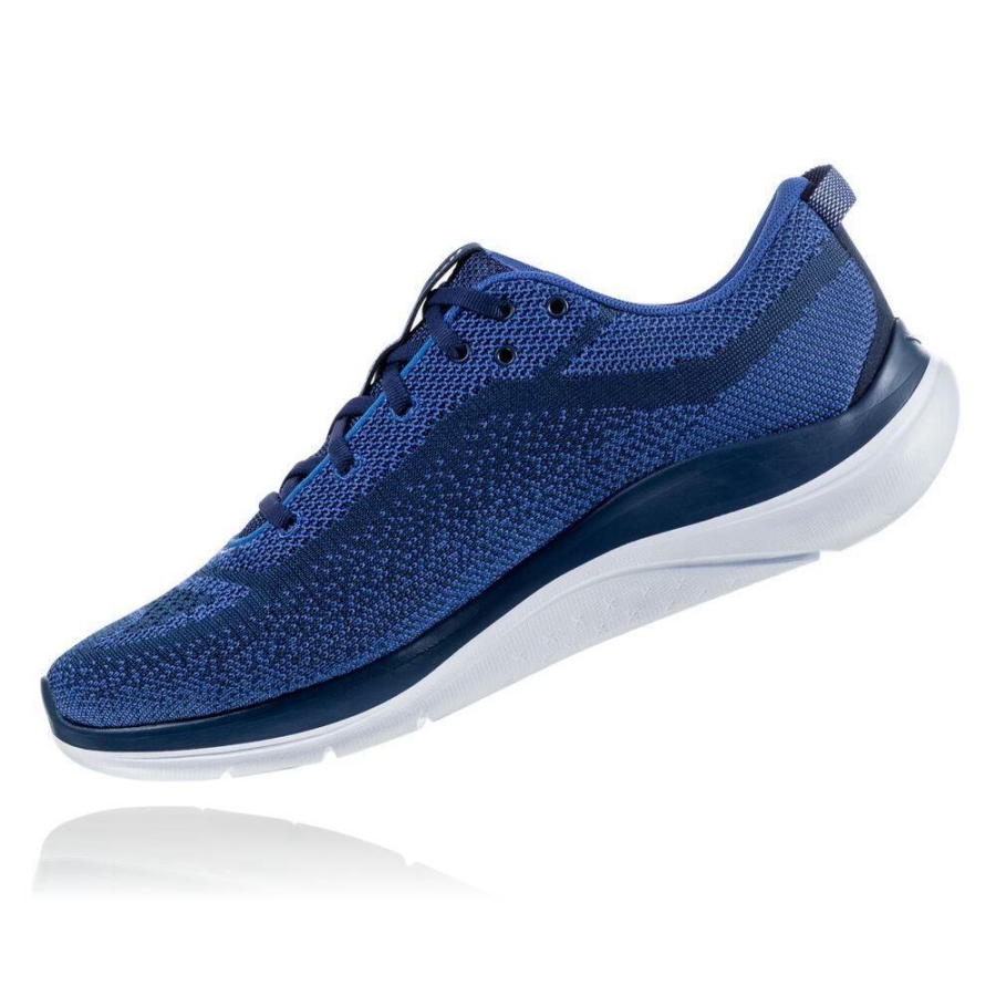 Blue Hoka Hupana Flow Men's Road Running Shoes | USA92EYSB