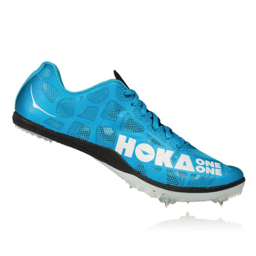 Blue Hoka Rocket MD Men's Spikes Shoes | USA74EPFC