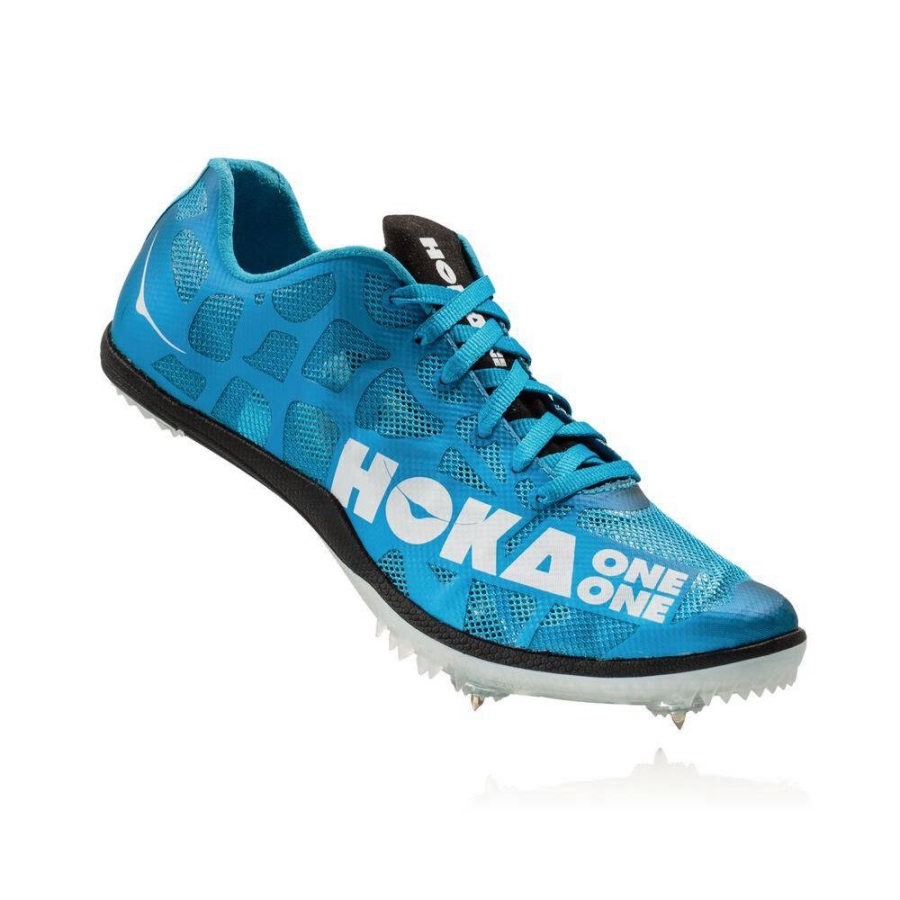 Blue Hoka Rocket MD Men\'s Spikes Shoes | USA74EPFC