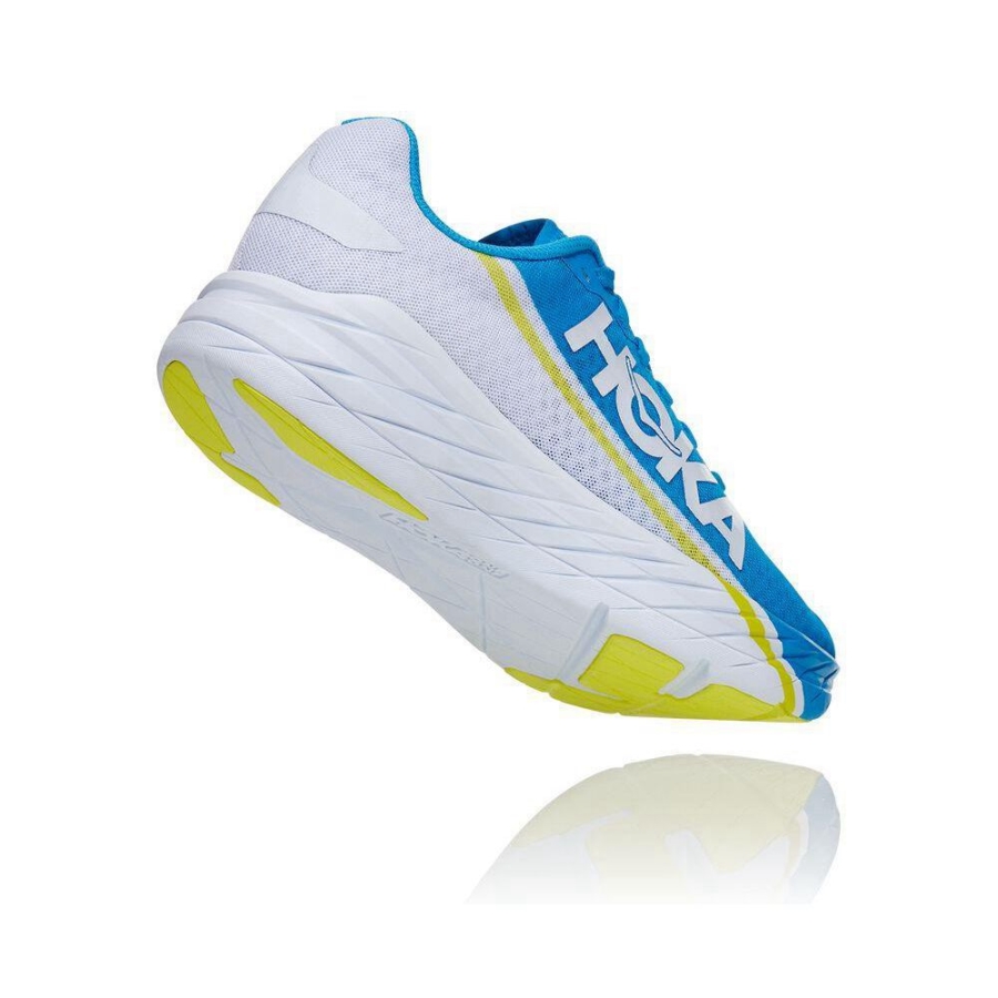 Blue Hoka Rocket X Men's Road Running Shoes | USA31IUZC