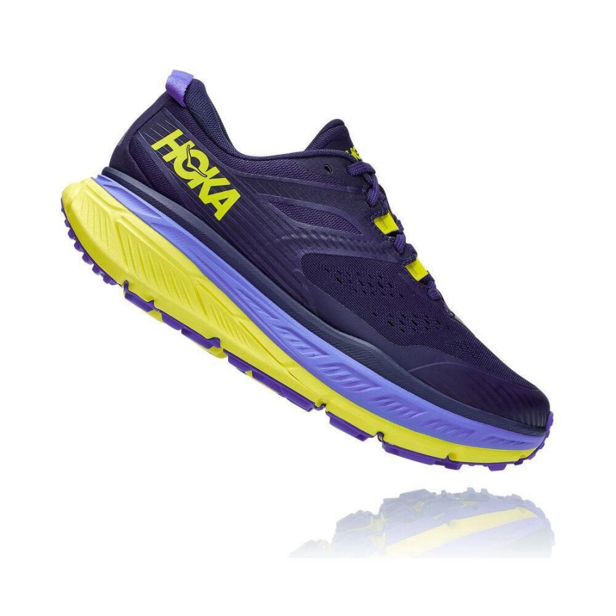 Blue Hoka Stinson ATR 6 Men's Sneakers | USA74SNRQ