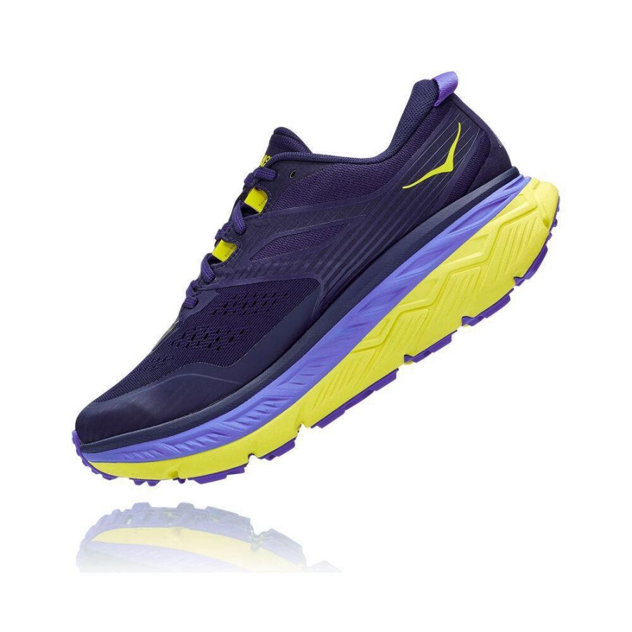 Blue Hoka Stinson ATR 6 Men's Sneakers | USA74SNRQ