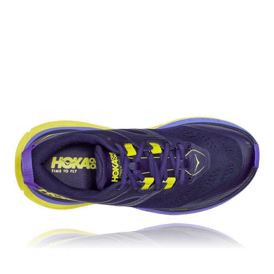 Blue Hoka Stinson ATR 6 Men's Sneakers | USA74SNRQ