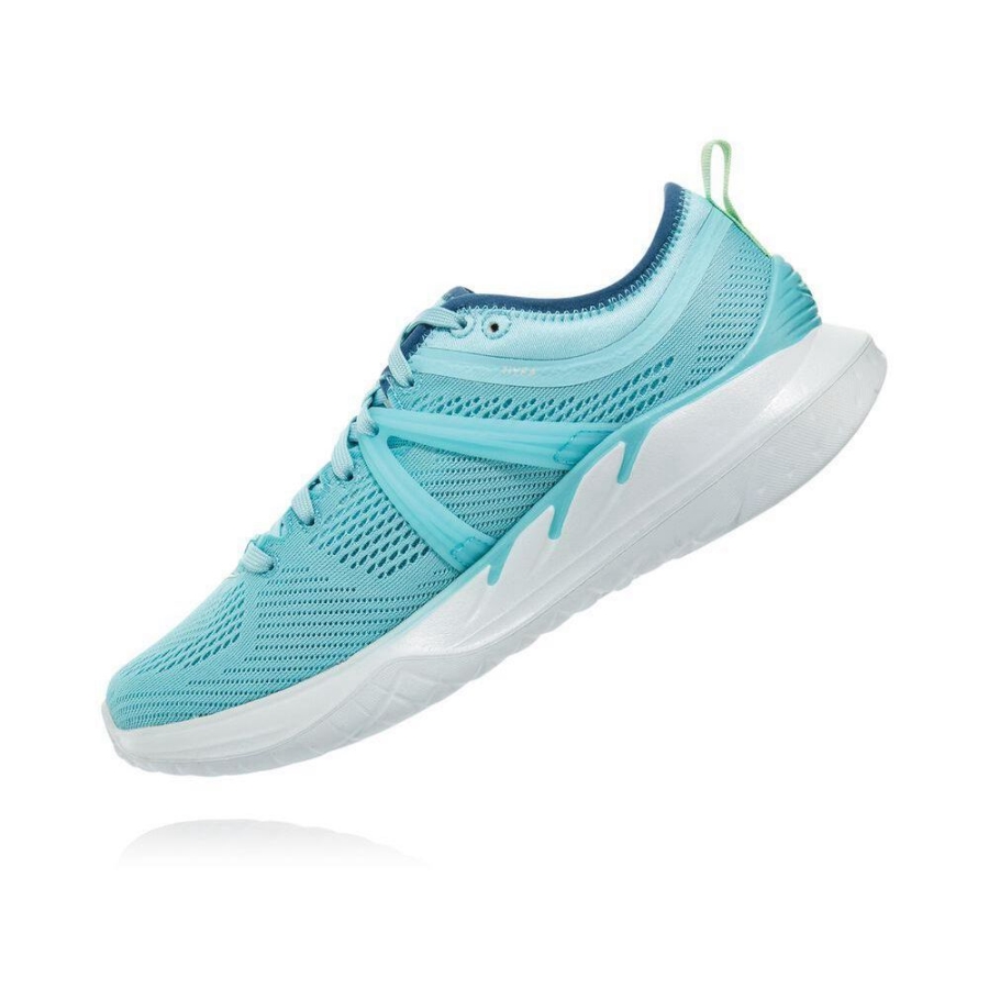 Blue Hoka Tivra Women's Road Running Shoes | USA85UBLH