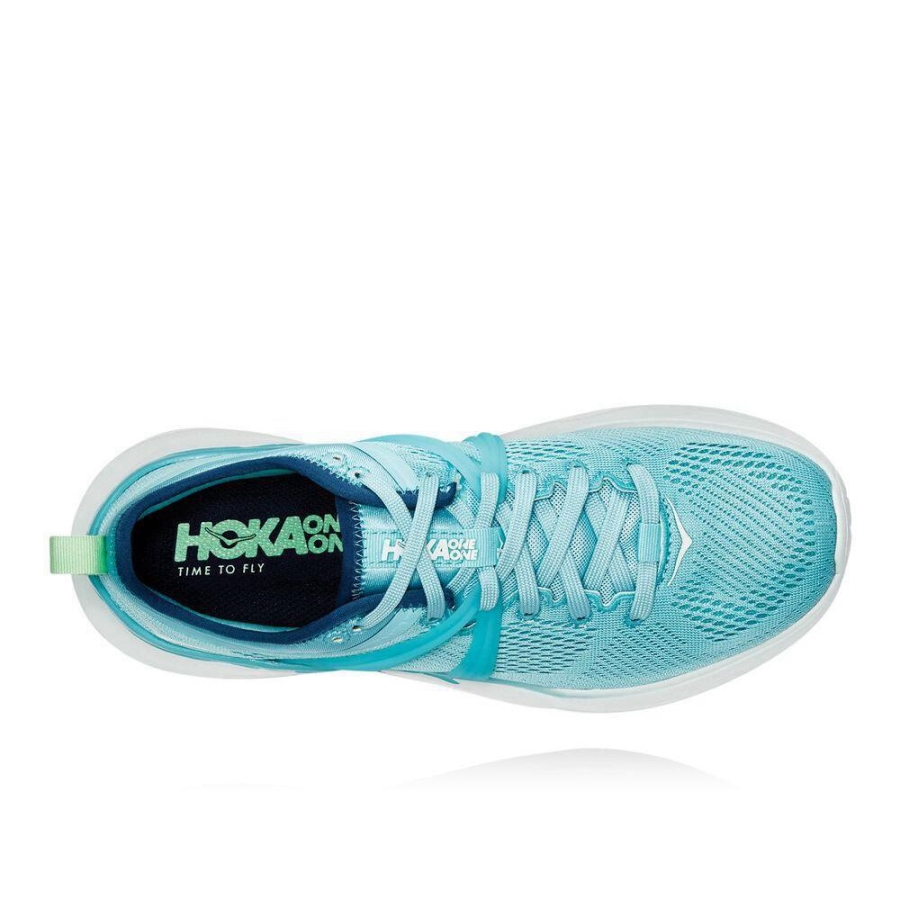 Blue Hoka Tivra Women's Road Running Shoes | USA85UBLH