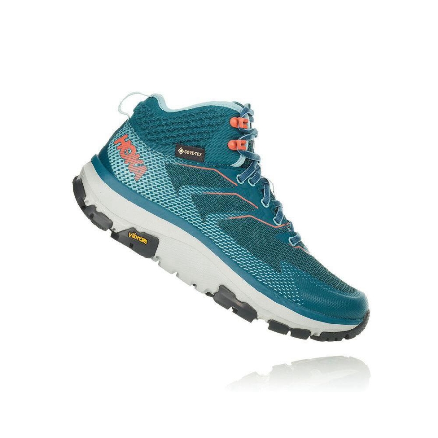 Blue Hoka Toa GTX Women's Sneakers | USA08UHYC