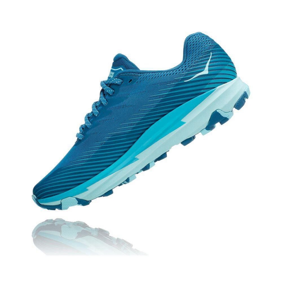 Blue Hoka Torrent 2 Women's Sneakers | USA05NDMA