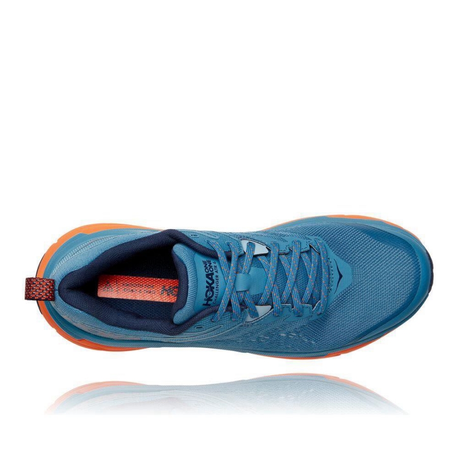 Blue / Orange Hoka Challenger ATR 6 Men's Running Shoes | USA05YEAG