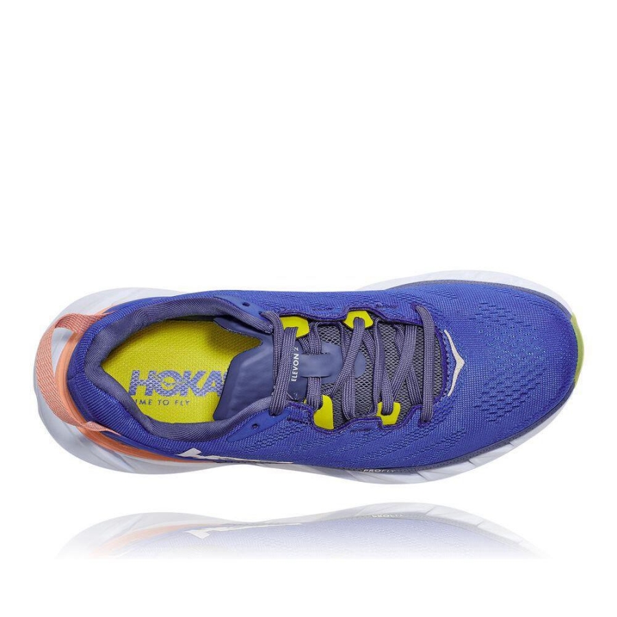 Blue / Pink Hoka Elevon 2 Women's Road Running Shoes | USA70SQCI