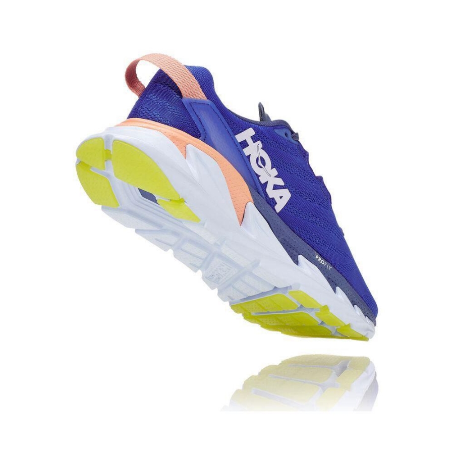 Blue / Pink Hoka Elevon 2 Women's Sneakers | USA26RSBF