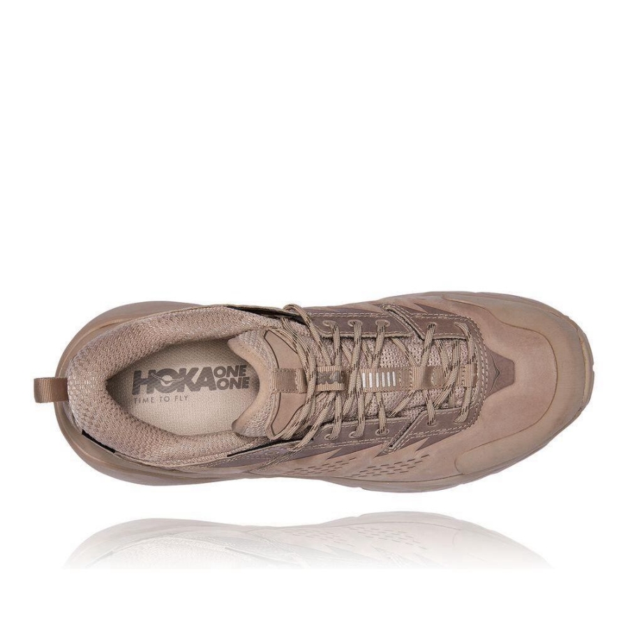 Brown Hoka Kaha Low GTX Women's Lifestyle Shoes | USA38XLMR