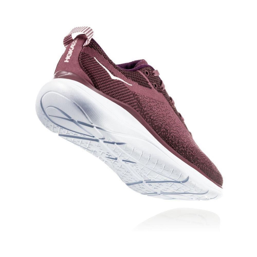 Burgundy Hoka Hupana Flow Women's Sneakers | USA85LQUY