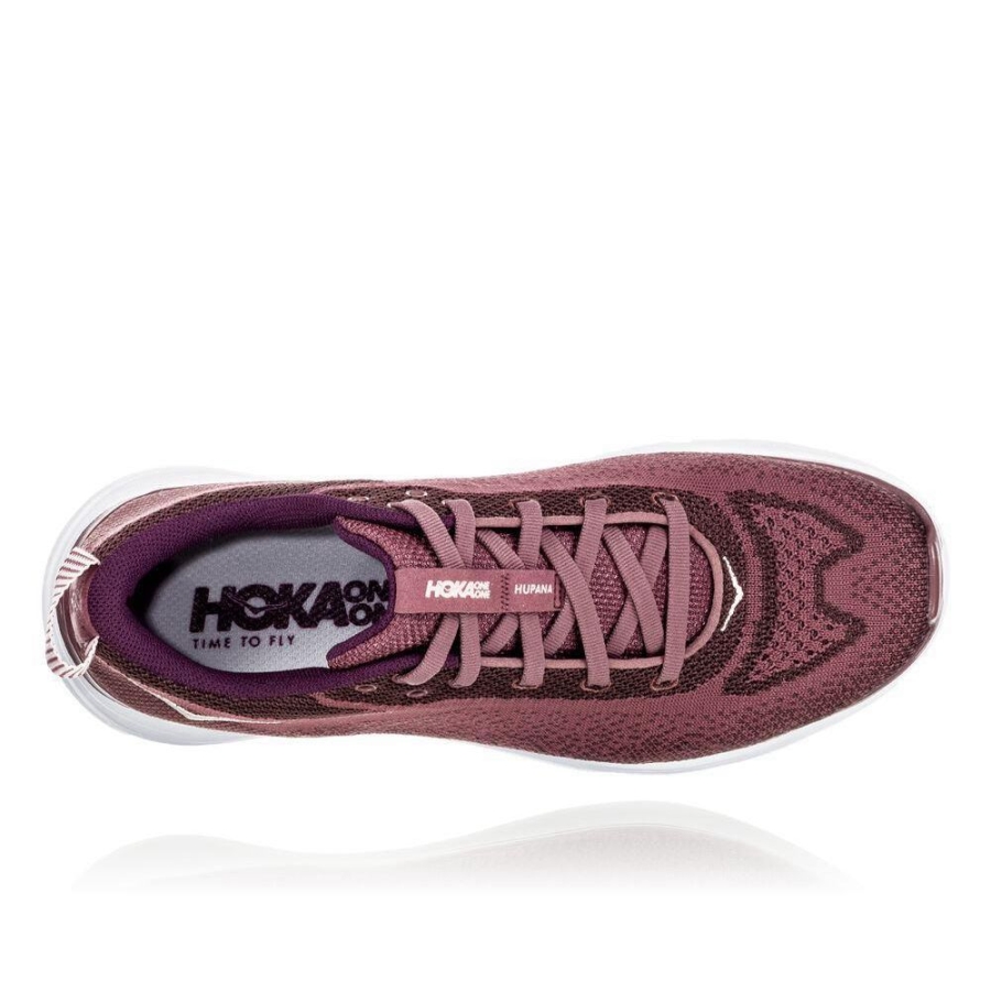 Burgundy Hoka Hupana Flow Women's Sneakers | USA85LQUY