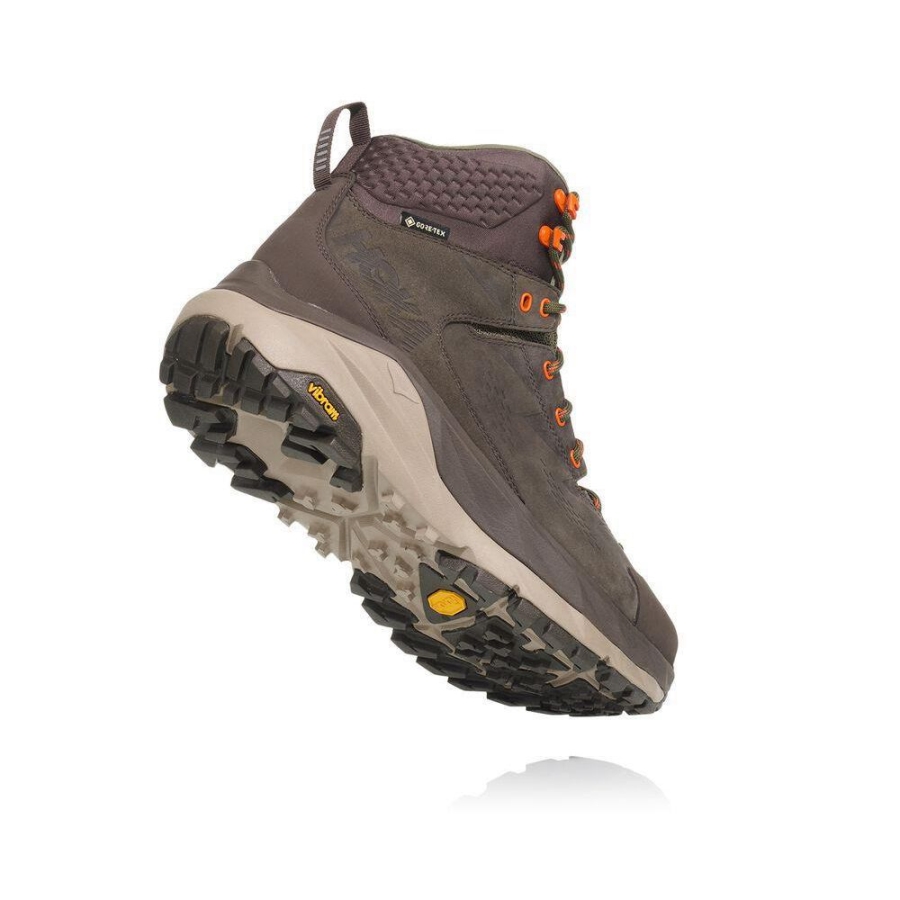 Green Hoka Kaha GTX Men's Hiking Boots | USA70VZWY