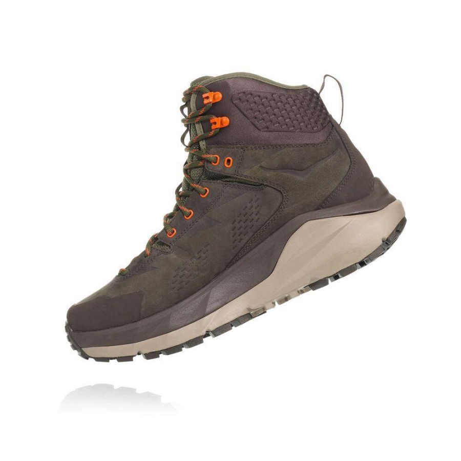 Green Hoka Kaha GTX Men's Hiking Boots | USA70VZWY