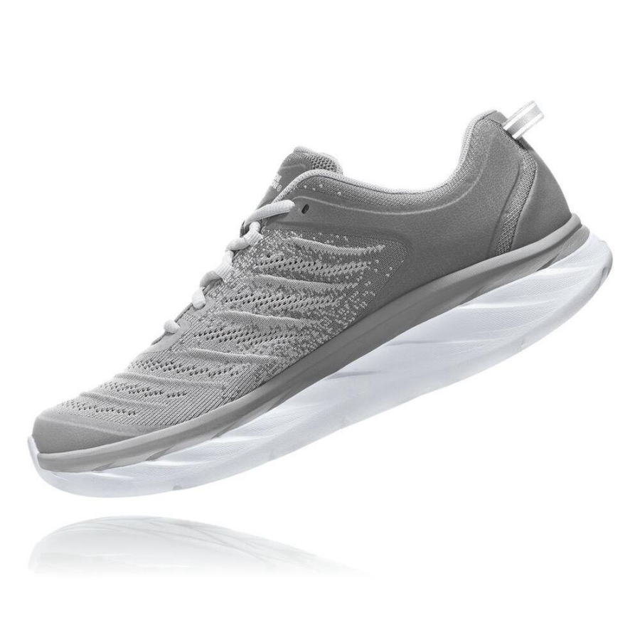 Grey Hoka Akasa Men's Running Shoes | USA97EJUF