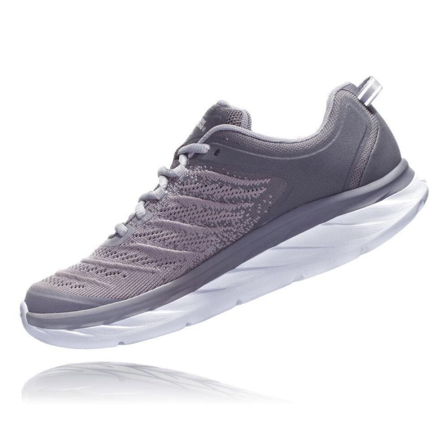 Grey Hoka Akasa Women's Road Running Shoes | USA71LCID