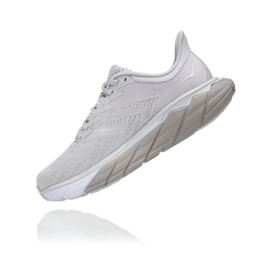 Grey Hoka Arahi 5 Women's Road Running Shoes | USA67AFHM