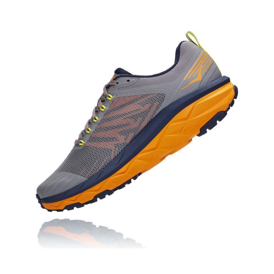 Grey Hoka Challenger ATR 5 Men's Running Shoes | USA02UPOS