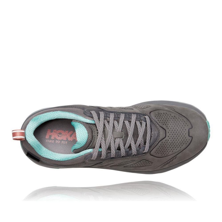 Grey Hoka Challenger Low GORE-TEX Women's Sneakers | USA03FMDZ