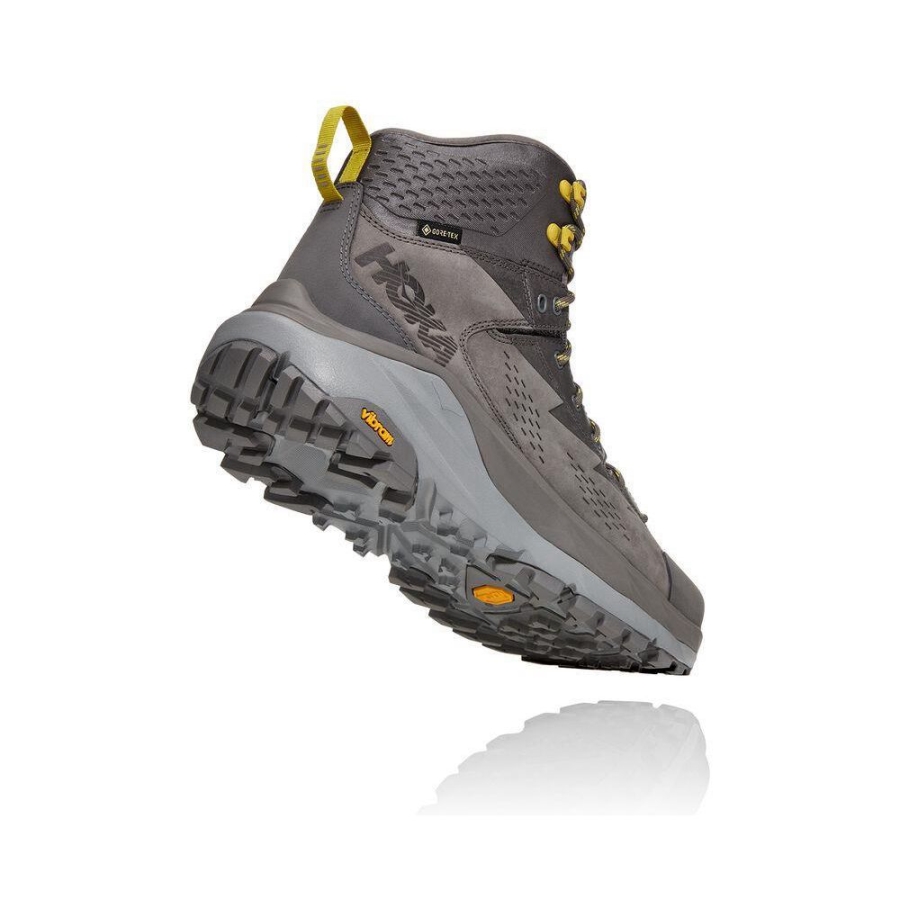 Grey Hoka Kaha GTX Men's Hiking Boots | USA47XMJU