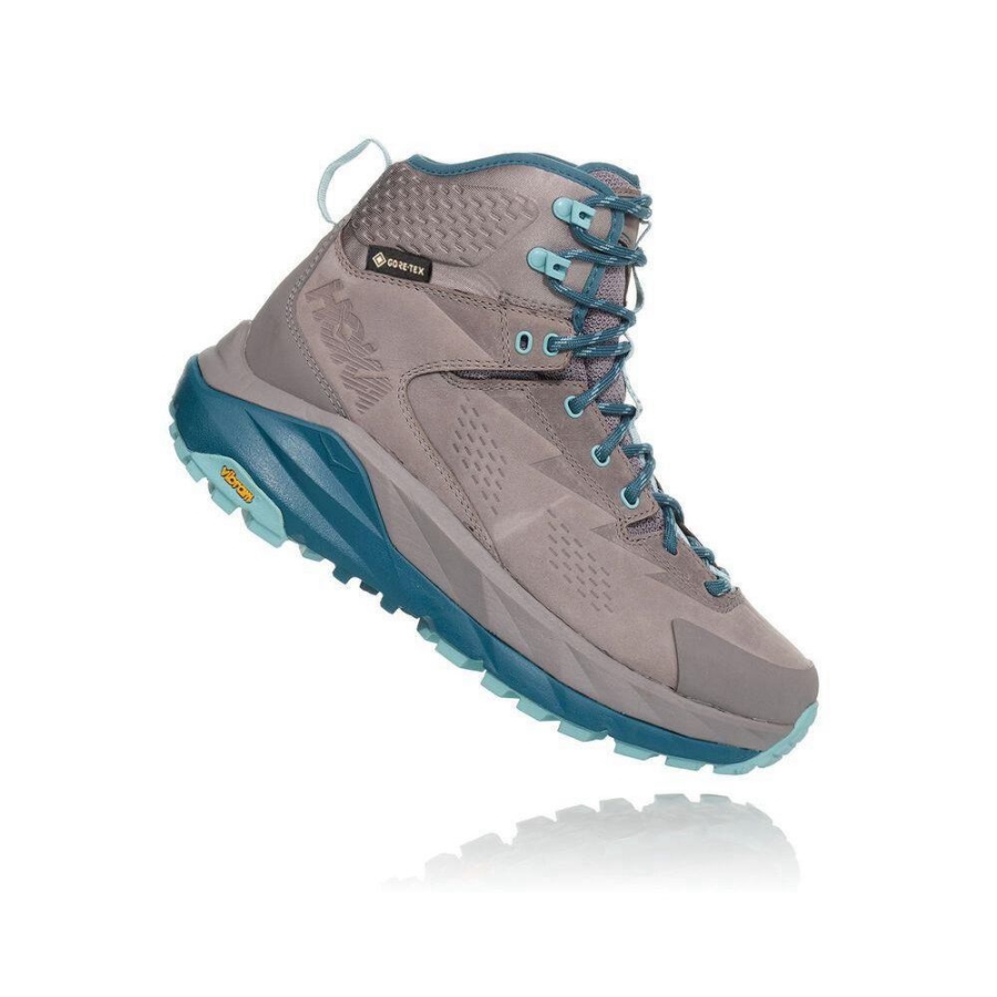 Grey Hoka Kaha GTX Women's Hiking Boots | USA36CVOR