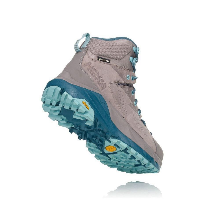 Grey Hoka Kaha GTX Women's Hiking Boots | USA36CVOR