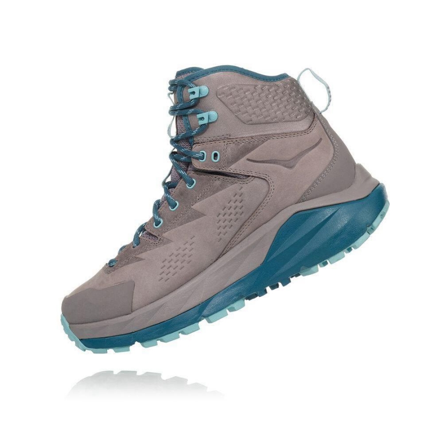 Grey Hoka Kaha GTX Women's Hiking Boots | USA36CVOR