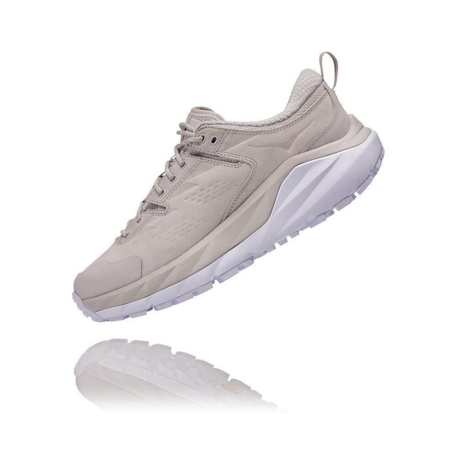 Grey Hoka Kaha Low GTX Men's Lifestyle Shoes | USA35WBQA