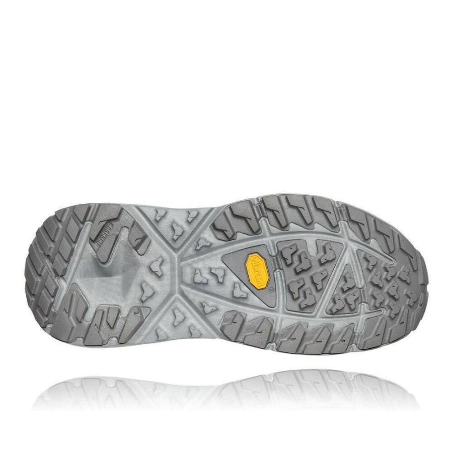 Grey Hoka Kaha Low GTX Men's Lifestyle Shoes | USA78KHLI