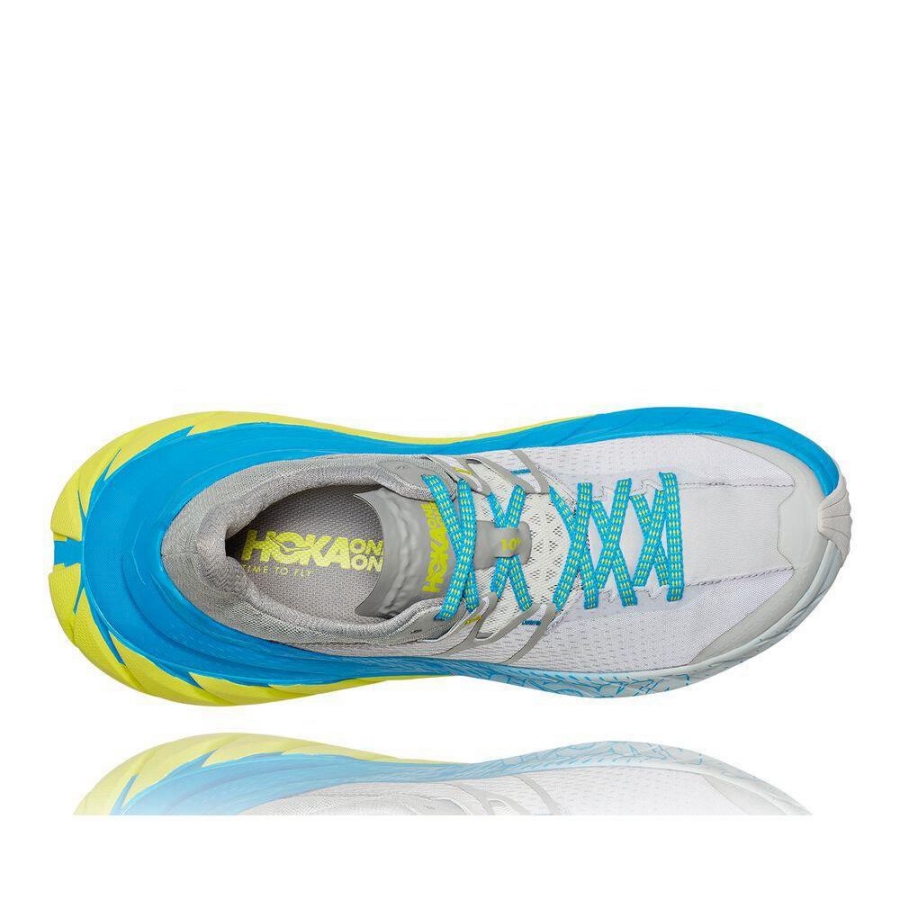 Grey Hoka TenNine Men's Running Shoes | USA67IGXD