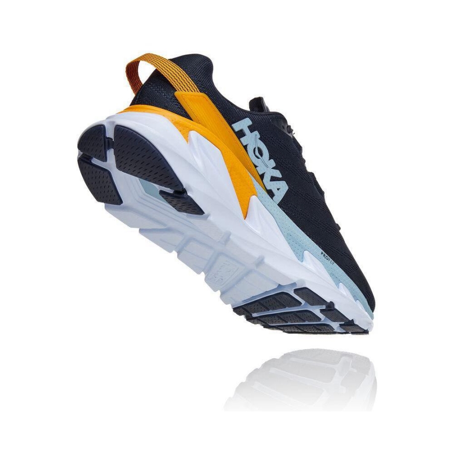 Navy / Gold Hoka Elevon 2 Men's Sneakers | USA56GURV