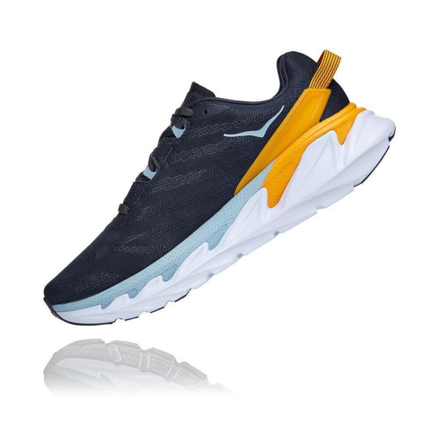 Navy / Gold Hoka Elevon 2 Men's Sneakers | USA56GURV