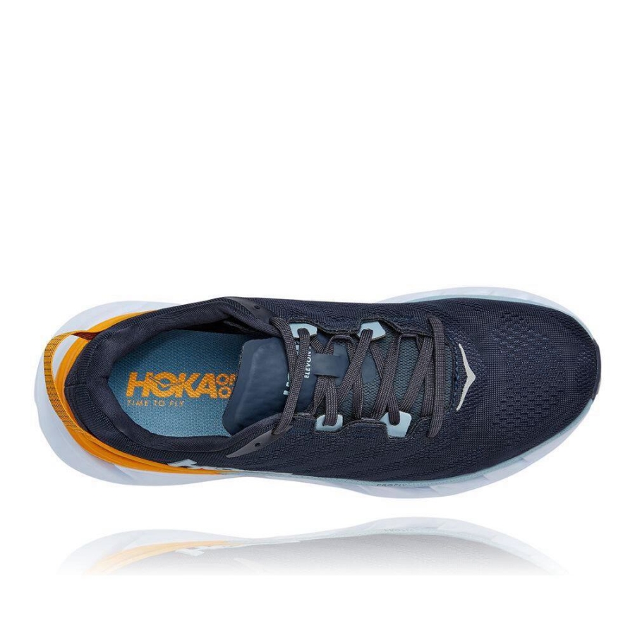 Navy / Gold Hoka Elevon 2 Men's Training Shoes | USA24LPSO