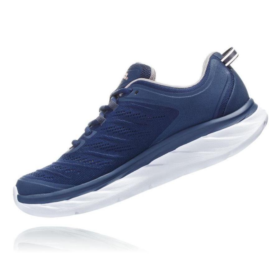 Navy Hoka Akasa Women's Road Running Shoes | USA54HCBL