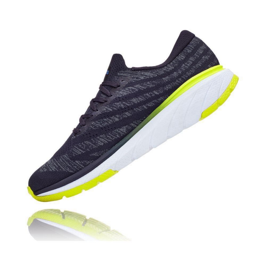 Navy Hoka Cavu 3 Men's Road Running Shoes | USA89YZEB