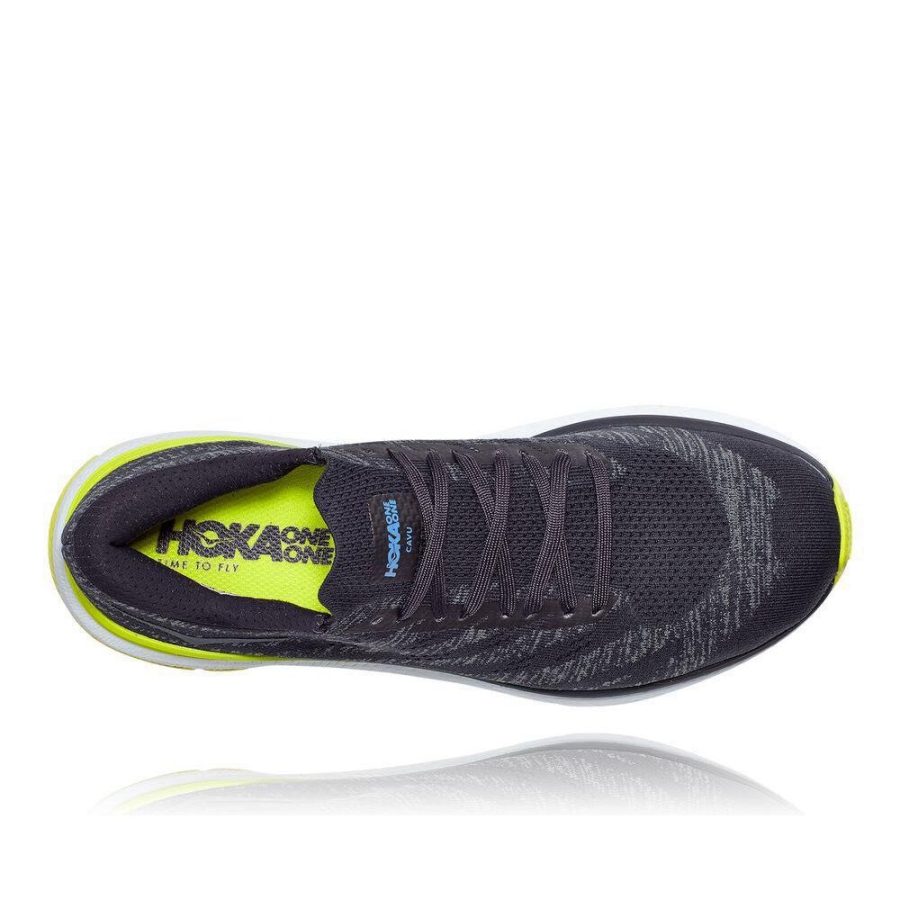 Navy Hoka Cavu 3 Men's Road Running Shoes | USA89YZEB