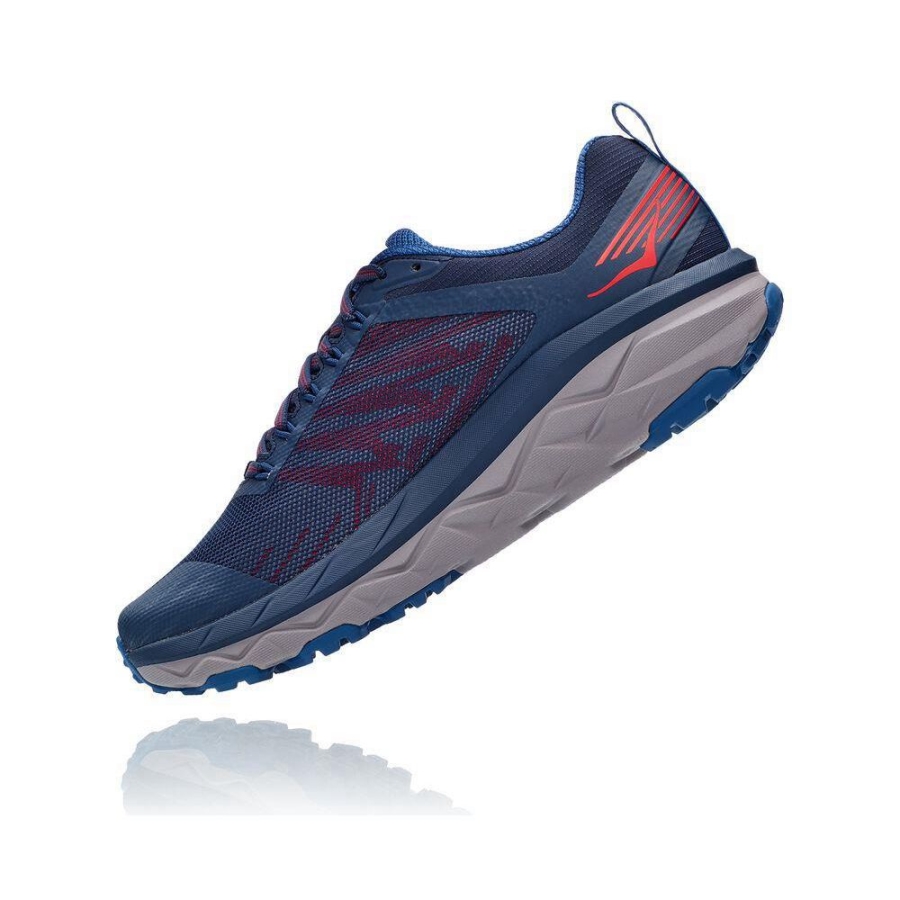 Navy Hoka Challenger ATR 5 Men's Sneakers | USA91TLID