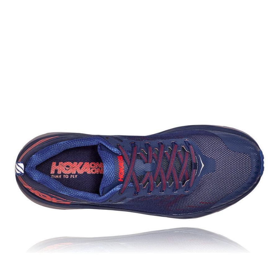 Navy Hoka Challenger ATR 5 Men's Sneakers | USA91TLID