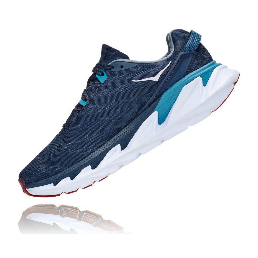 Navy Hoka Elevon 2 Men's Road Running Shoes | USA21XRYM