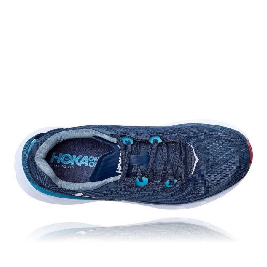 Navy Hoka Elevon 2 Men's Sneakers | USA96WVPJ