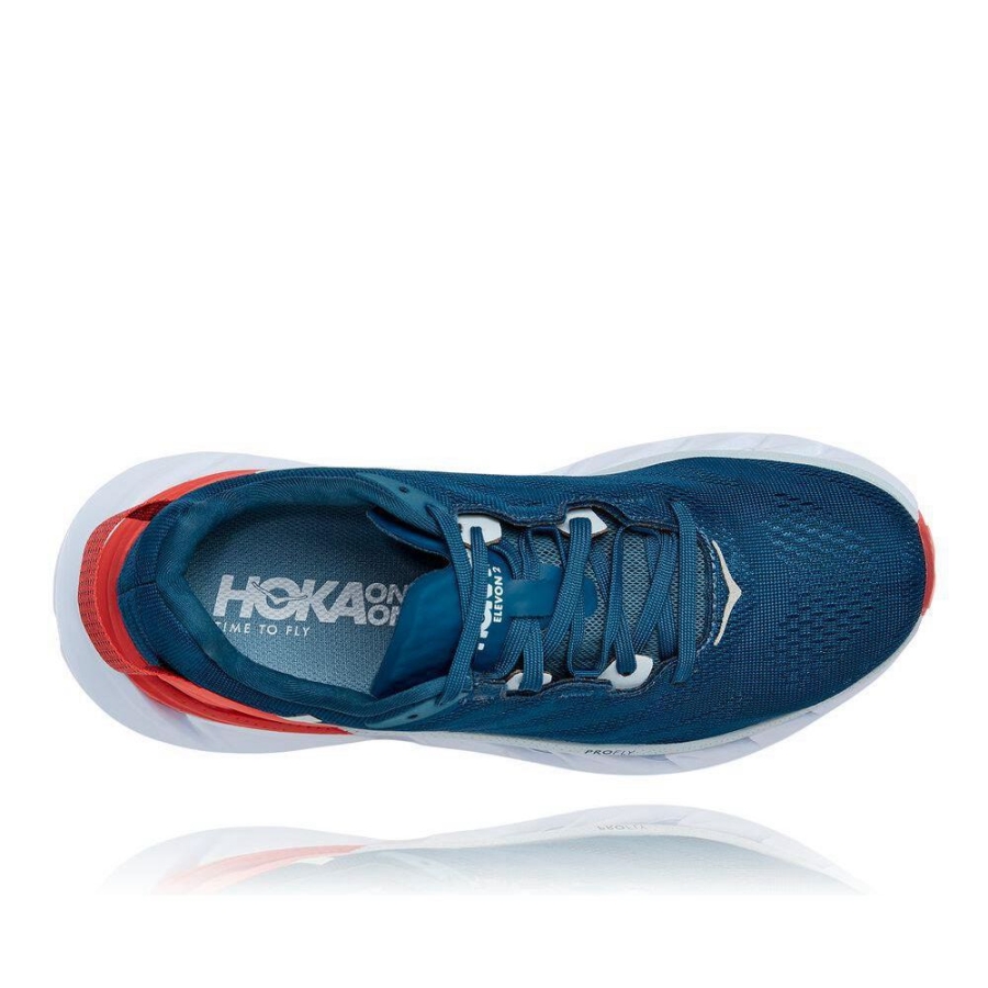 Navy Hoka Elevon 2 Women's Road Running Shoes | USA60EWAV