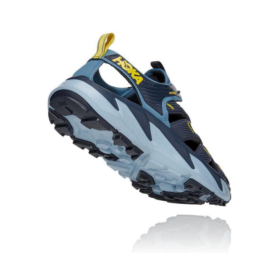 Navy Hoka Hopara Men's Lifestyle Shoes | USA57GMWH