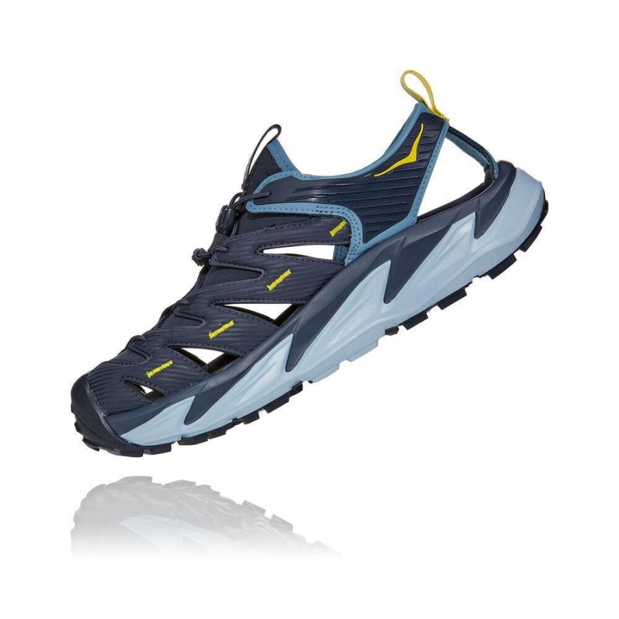 Navy Hoka Hopara Men's Lifestyle Shoes | USA57GMWH