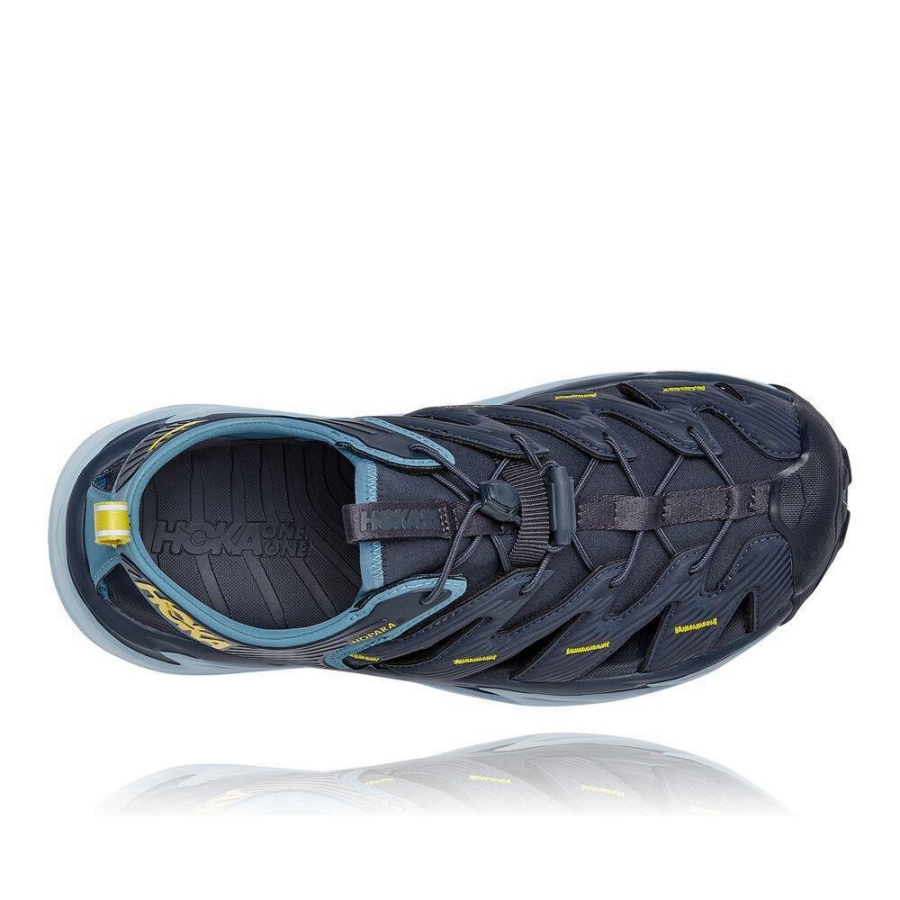 Navy Hoka Hopara Men's Lifestyle Shoes | USA57GMWH