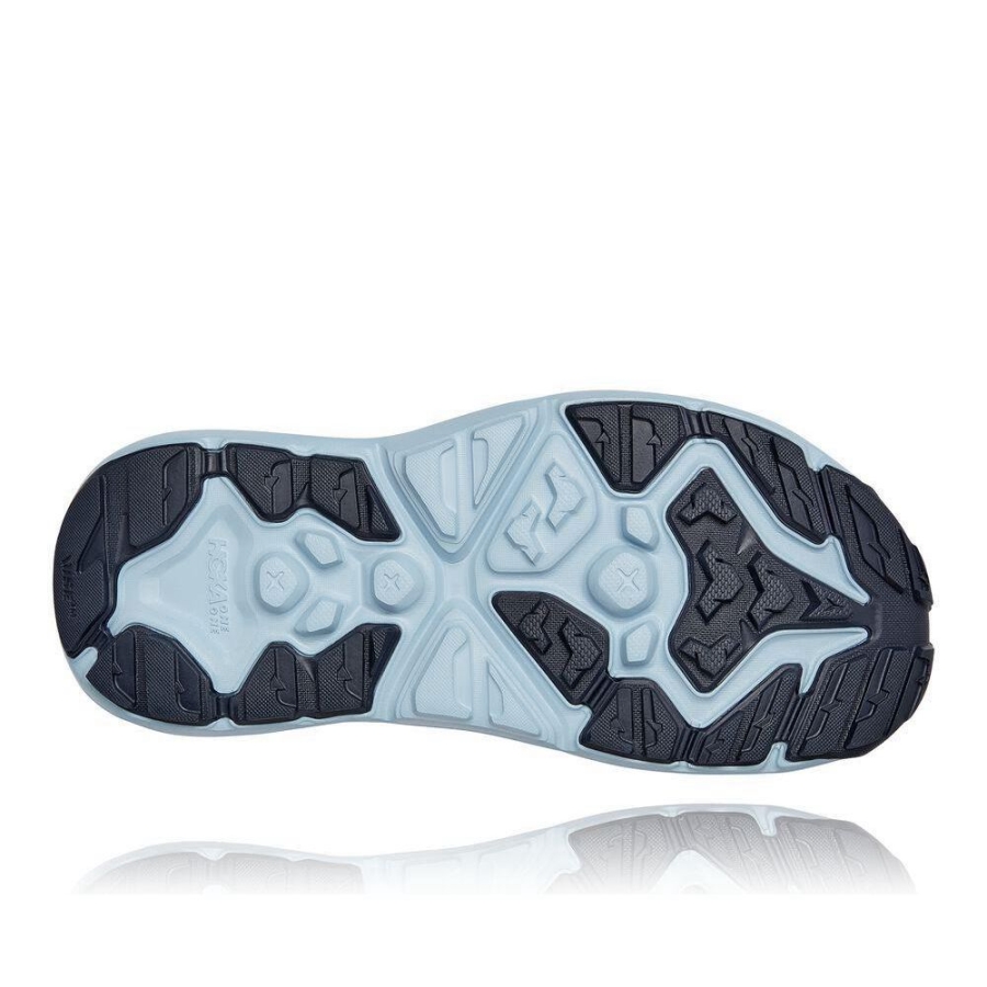 Navy Hoka Hopara Men's Recovery Sandals | USA53QZAP