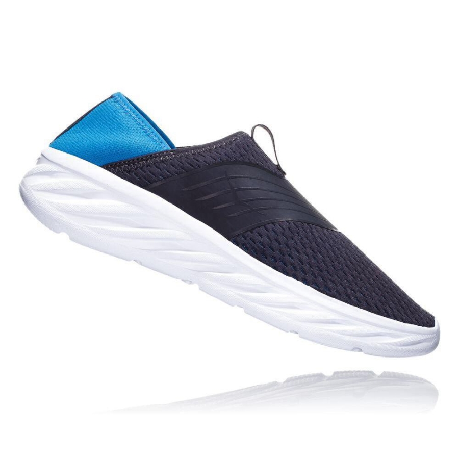 Navy Hoka ORA Men's Walking Shoes | USA38KMWH